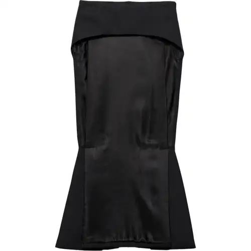 PRADA Deconstructed Midi skirt