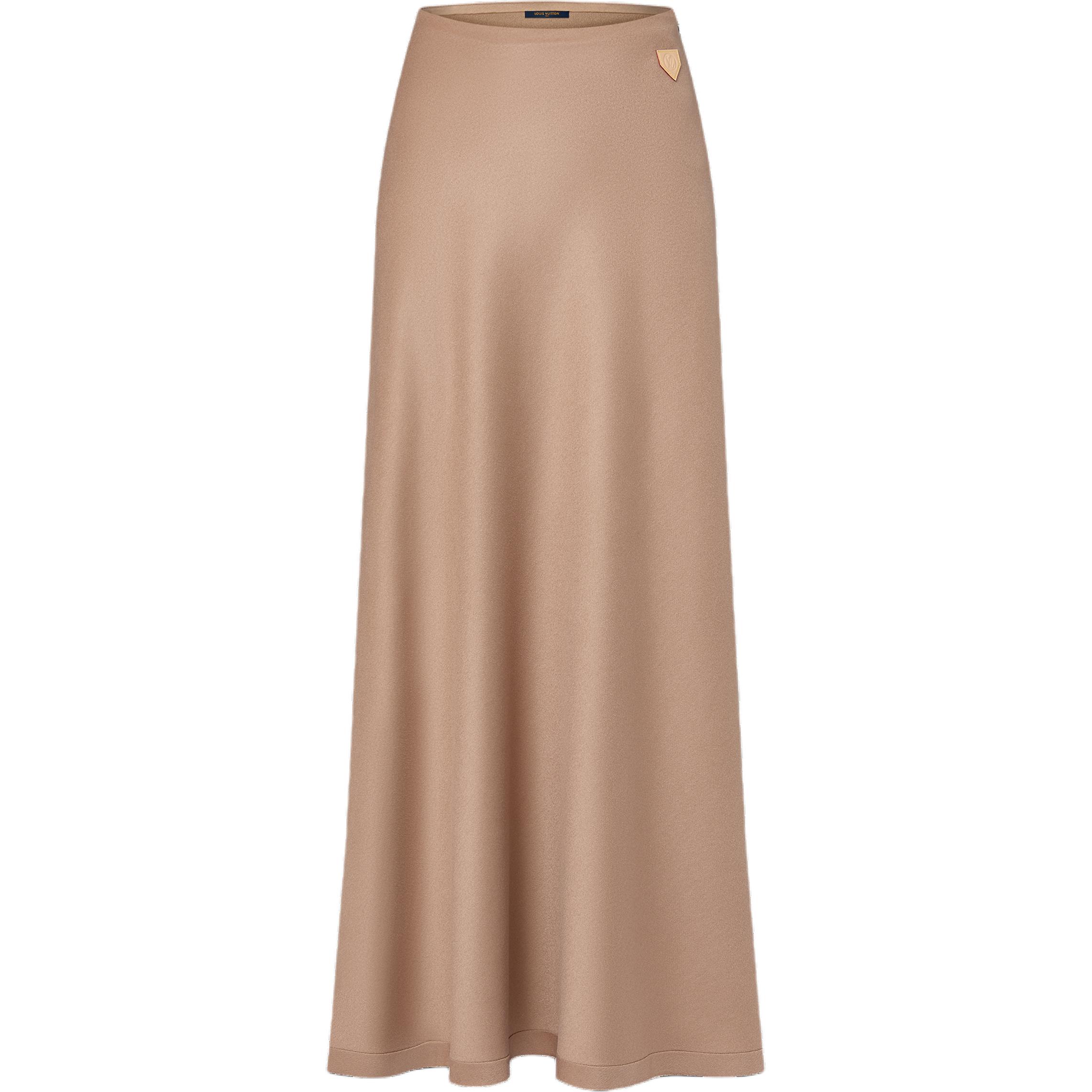 LOUIS VUITTON Flared Maxi Skirt