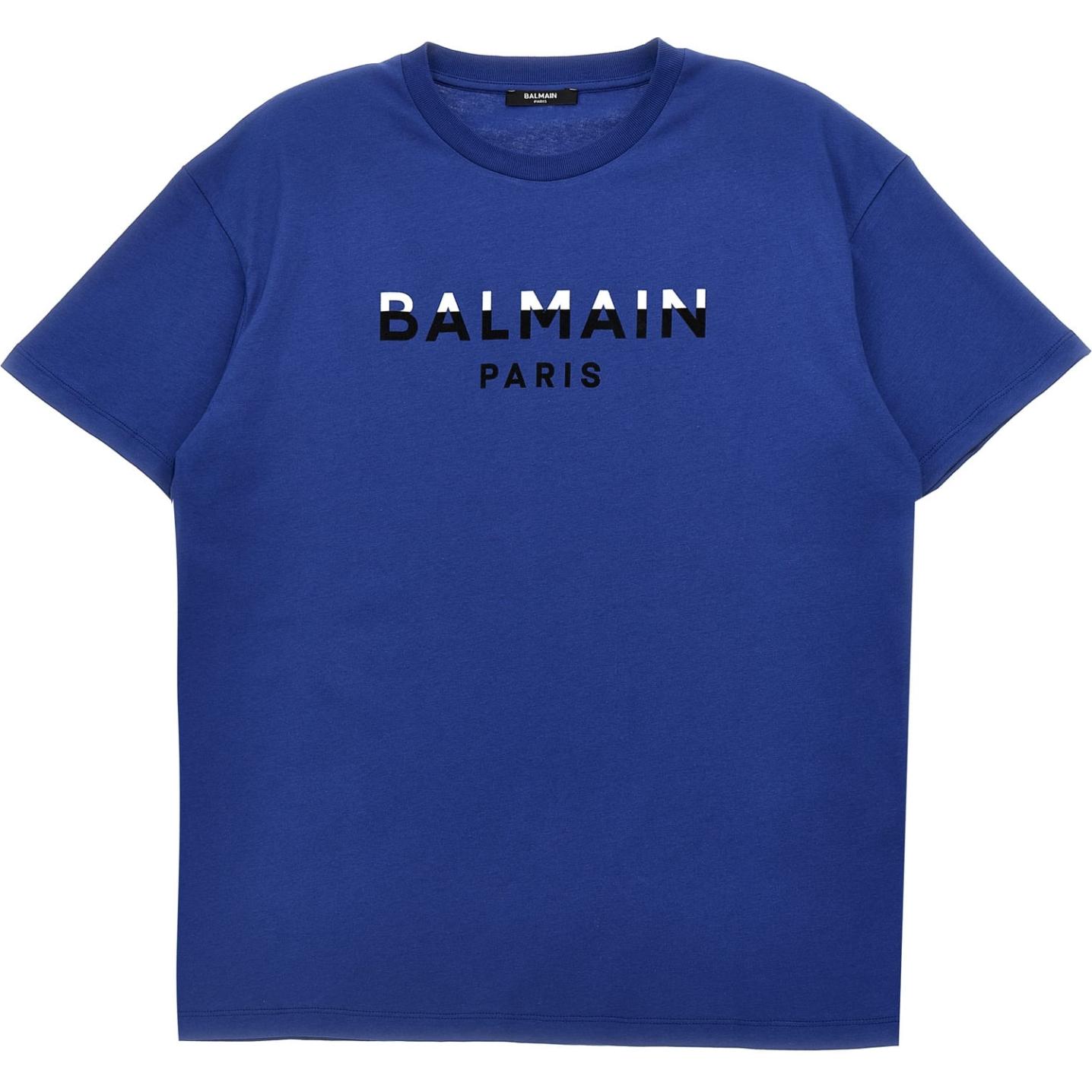 Детская футболка BALMAIN BALMAINT Logo (синий)