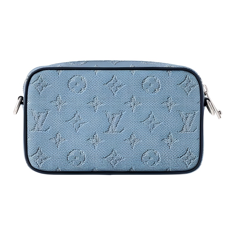 Мужская сумка Louis Vuitton Trocadéro (синяя) — фото 3