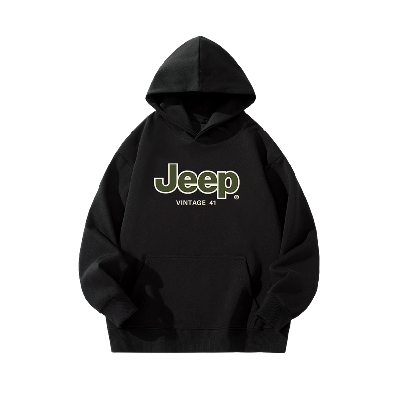 Худи Jeep Logo Print (серое)