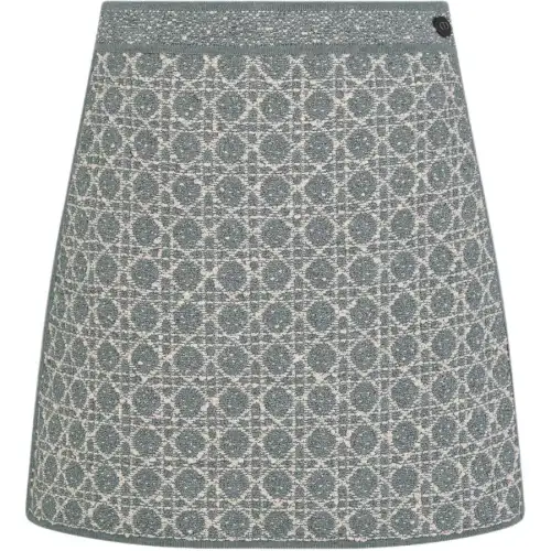 DIOR SS25 Casual Short Skirts Women's Gray