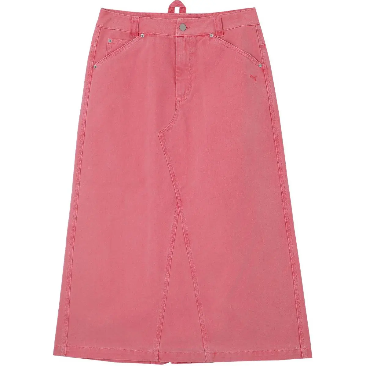 PUMA RETROSKIRT Casual Long Skirt Women's Bright Orange