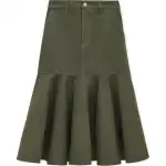 LOEWE Skirt 'Khaki Green'