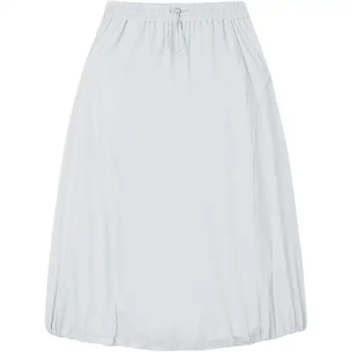 FILA ORIGINALE Casual Long Skirt Women's Earth Gray