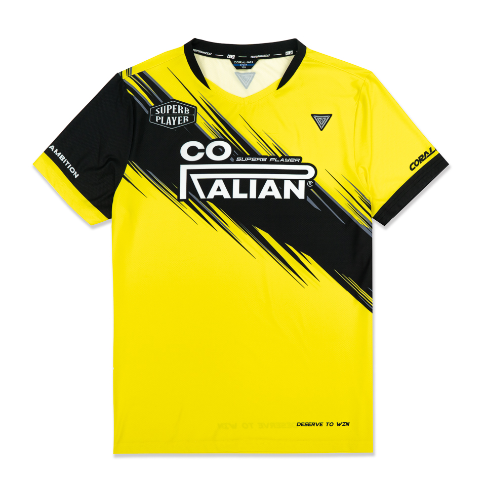 CORALIAN Badminton Jersey Women’s Yellow