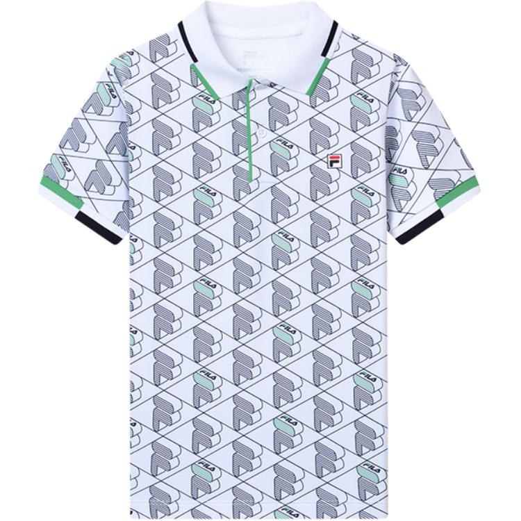Мужская футболка Polo Fila (синяя)