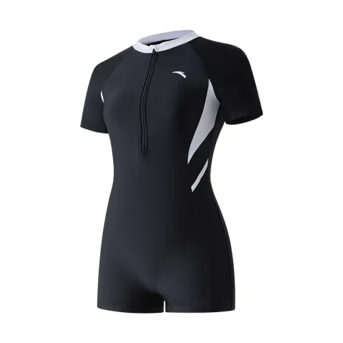 Anta Summer Swimsuit One piece Swimsuit Women's Black