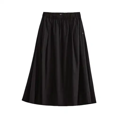 Vans Francesca Casual Long Skirt Women's Black