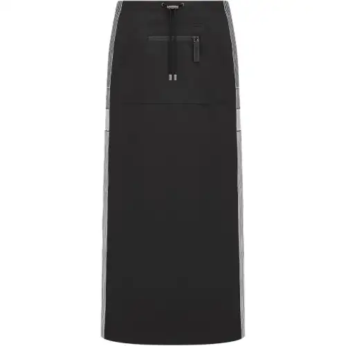 DIOR SS25 Casual Long Skirt Women's Black