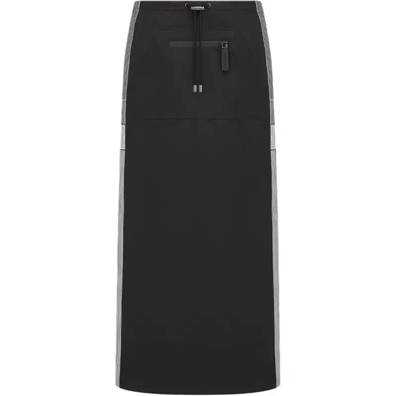 DIOR SS25 Casual Long Skirt Women's Black