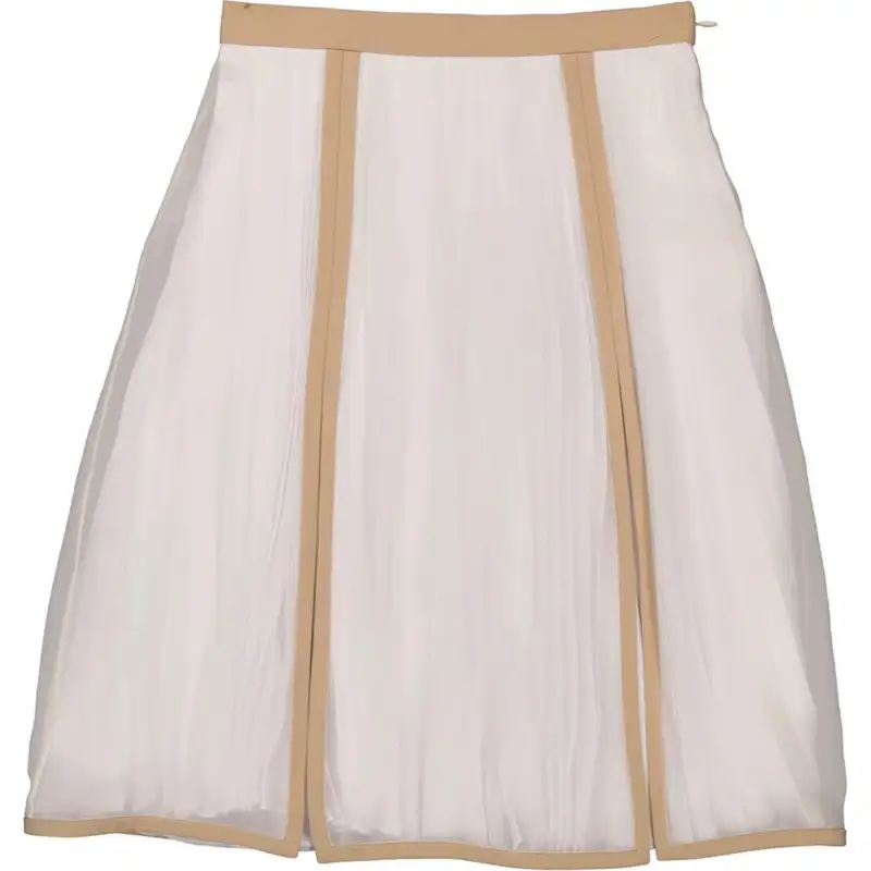 Burberry Casual Long Skirt Women's White