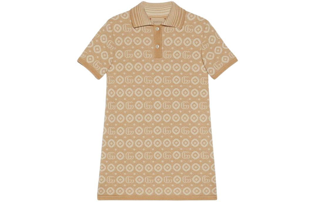 Женское платье Gucci SS24 (хаки)