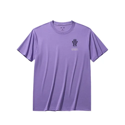 Anta Basketball Collection Irving Collection T Shirt Unisex Bellflower Purple