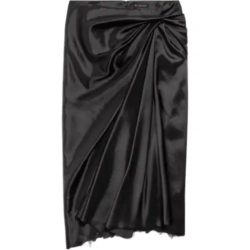 Balenciaga Draped Detailed Skirt