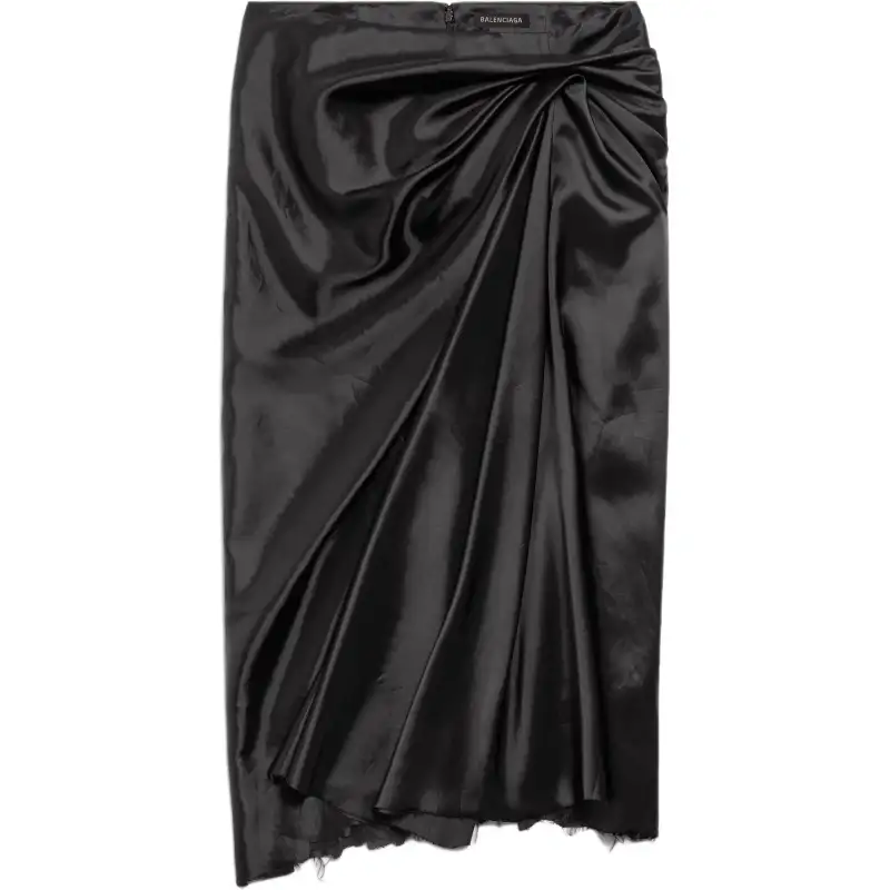 Balenciaga Draped Detailed Skirt