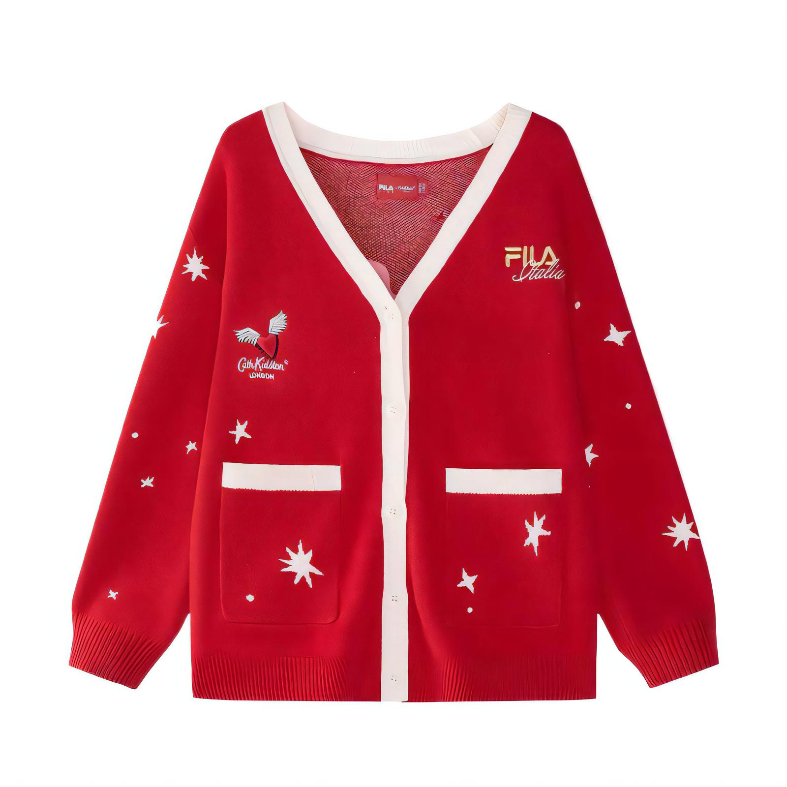 Детский свитер FILA KIDS x CATH KIDSTON (красный)