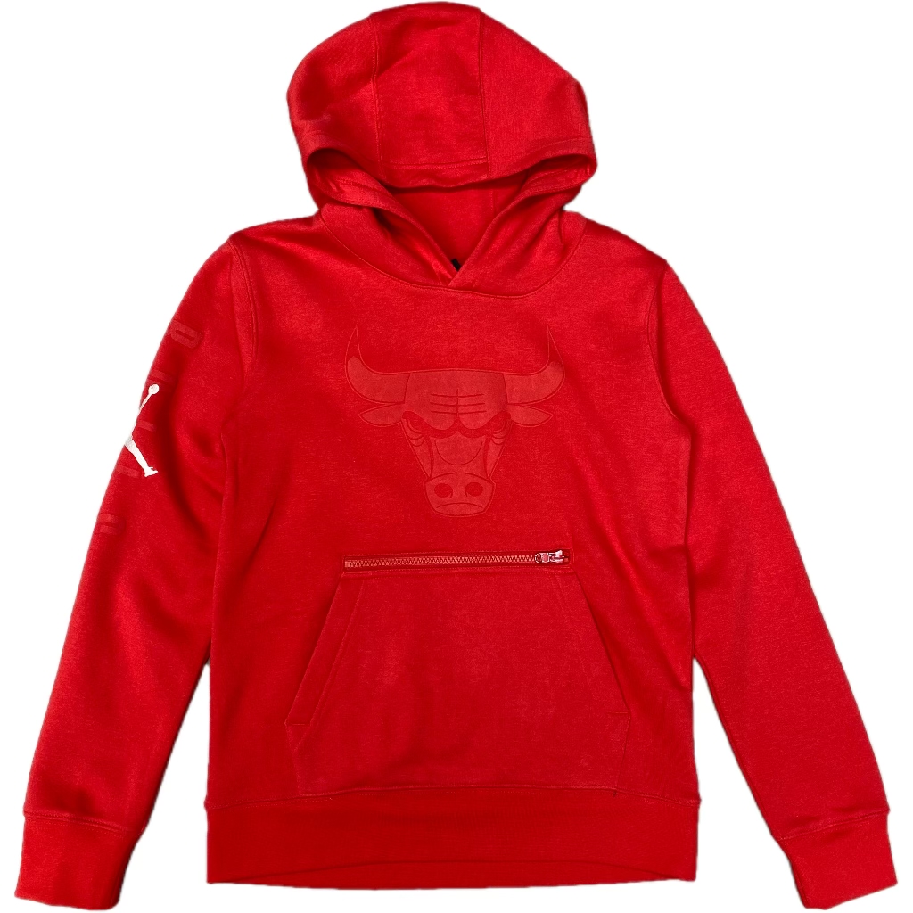 Мужское худи Jordan x NBA Chicago Bulls (красное)