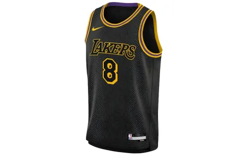Nike Children's sportswear FW23 Gift of Mamba series Kobe Bryant replica city version children's basketball uniform black children's style