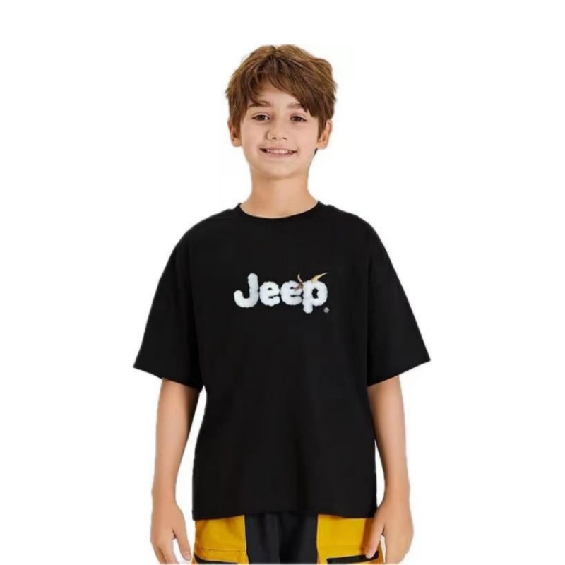 Мужская футболка Jeep Logo Print (голубая)