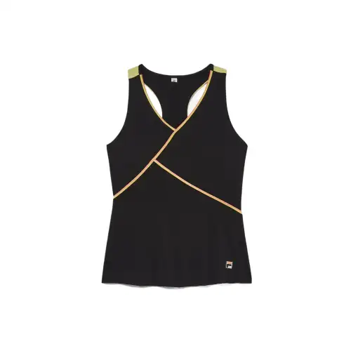 FILA BACKSPIN Tennis Top Women's Black