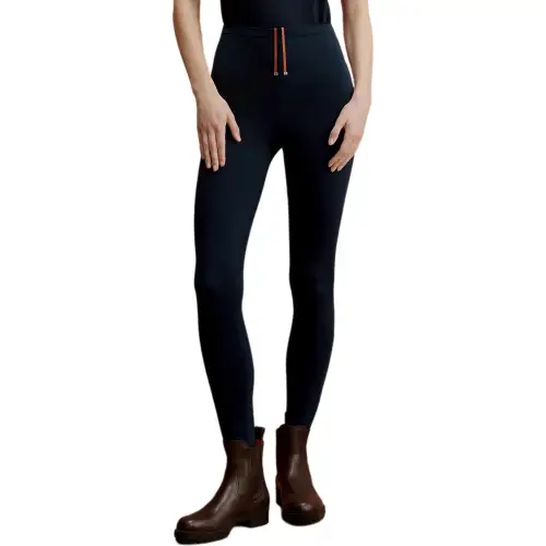 HERMES Equestrian Outfit Women's Marine Blue