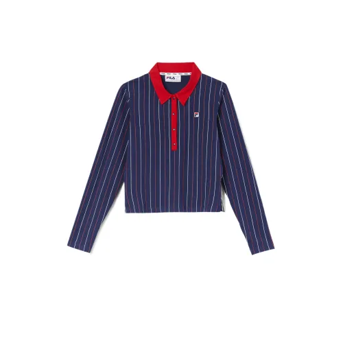 FILA Polo Shirt Women's Marine Blue
