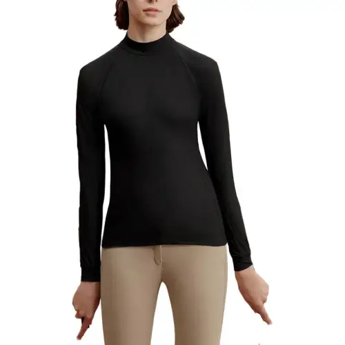 HERMES Equestrian Outfit Women's Black