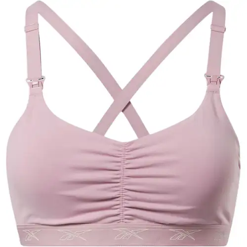 Reebok Nursing Sports Bra Sports Underwear Women's Lilac