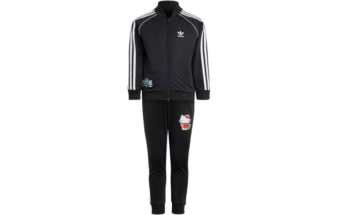 Adidas, hello kitty, sports suit, cartoon children's long-sleeve