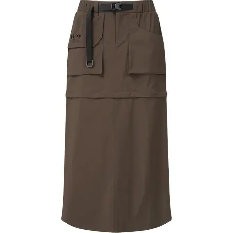 SALOMON Casual Long Skirt Women's Brown