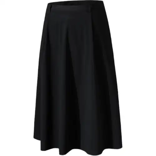 Anta Champion All Weather Collection Casual Long Skirt Women's Basic Black