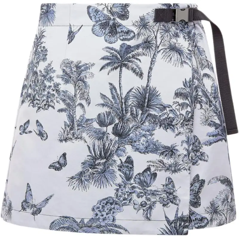 DIOR Dioriviera FW25 Casual Short Skirts Women's Blue