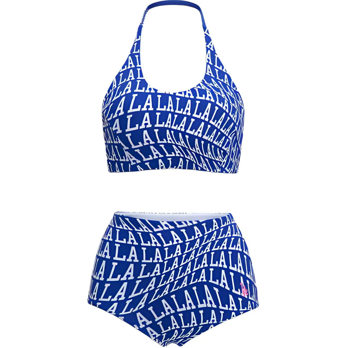 MLB Los Angeles Dodgers LLUSION BIKINI SET Bikini Women's Blue