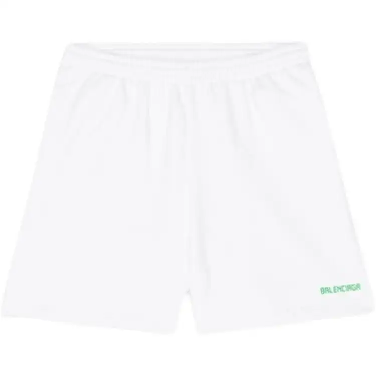 Balenciaga 520 Capsule Casual Shorts Men's White Moderate