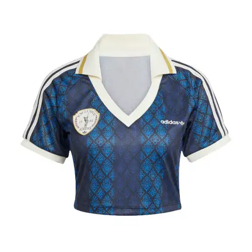 Adidas Originals Retro Sports Cricket inspired Cropped Jersey
