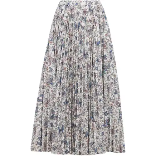 DIOR Casual Long Skirt Women's Multicolor