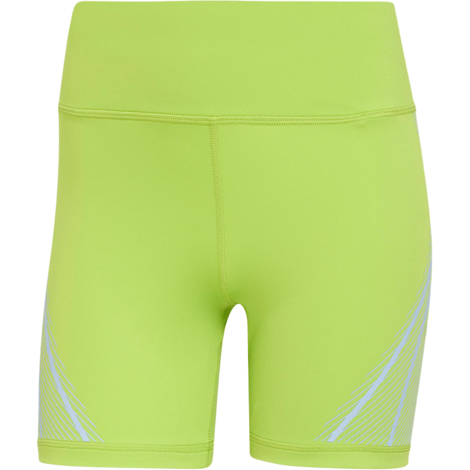 Женские шорты adidas TRUEPACE SHORT HEAT.RDY LEGGINGS (салатовые)