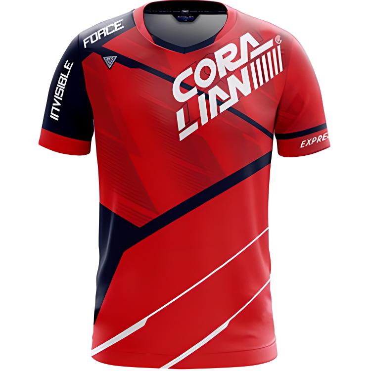 CORALIAN Badminton Jersey Women’s Red