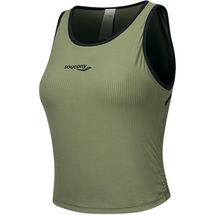 Saucony Sport Vests Women’s Zongzi Leaves Green
