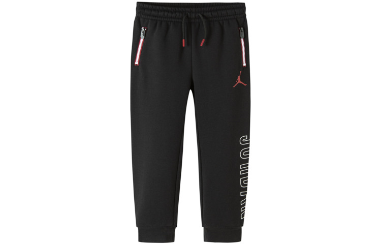Штаны Jordan Logo Fleece (черные)