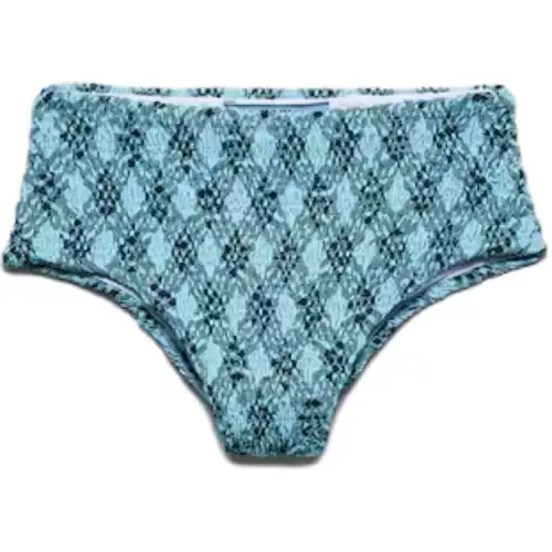 Prada checked bikini bottoms