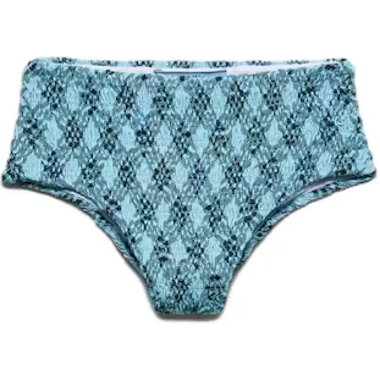 Prada checked bikini bottoms