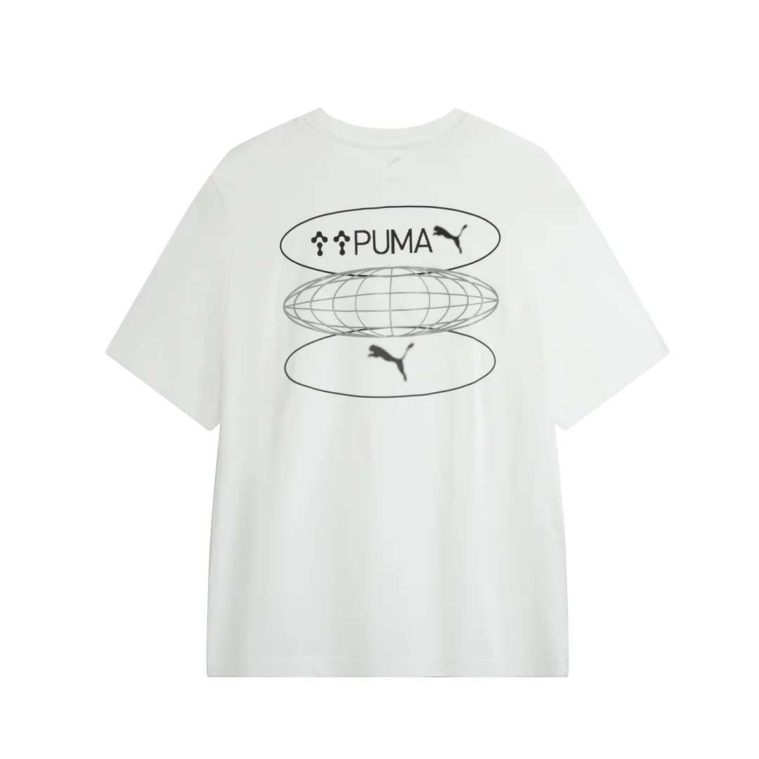 PUMA GRAPHICS 3 Circles Tee T Shirt Men's White