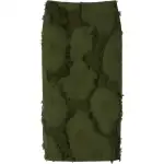 GUCCI Wool Blend Fil Coupé Mini Skirt