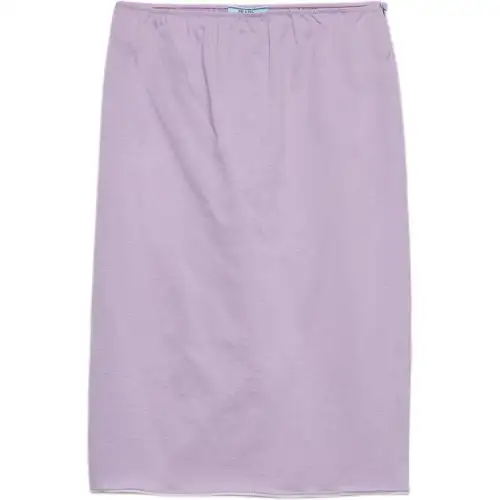 PRADA Casual Short Skirts Women's Purple