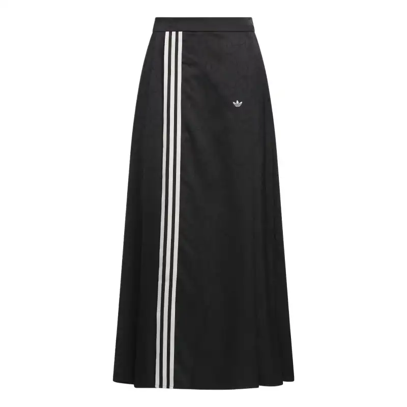 Adidas Originals Casual Long Skirt Women's Black