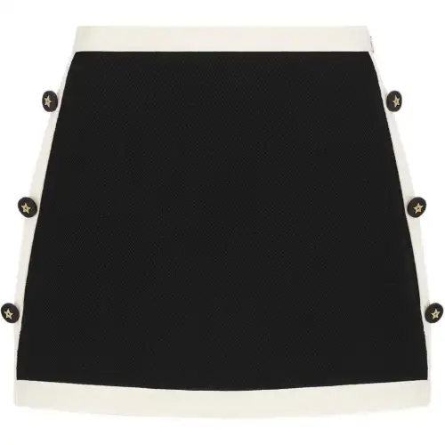 Christian DIOR DIORiviera Button Detailed Skirt