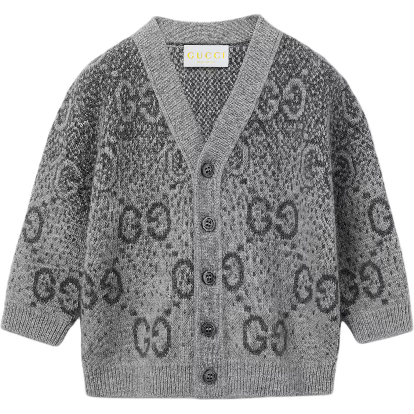 Женский свитер Gucci GUCCI LogoV (серый)
