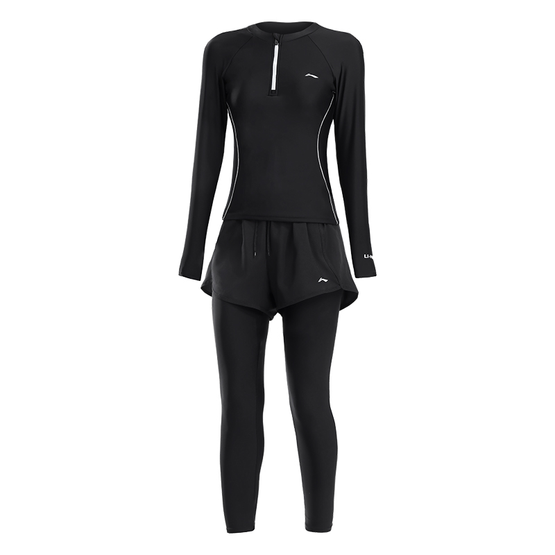 Li Ning Two Piece Swimsuit Women’s Black